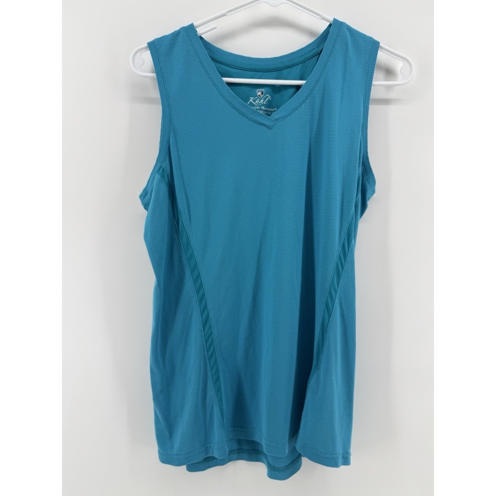 Kuhl Women's Medium Athletic Tank Top‎ Size Medium Teal Blue